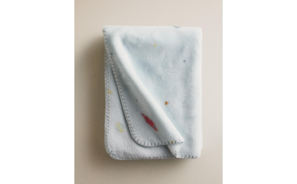Zara Home плед детский из полиэстера, 70x100 см · 8631/004