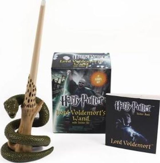 Harry Potter Voldemort&#39;s Wand with Sticker Kit : Lights Up! Hogwarts