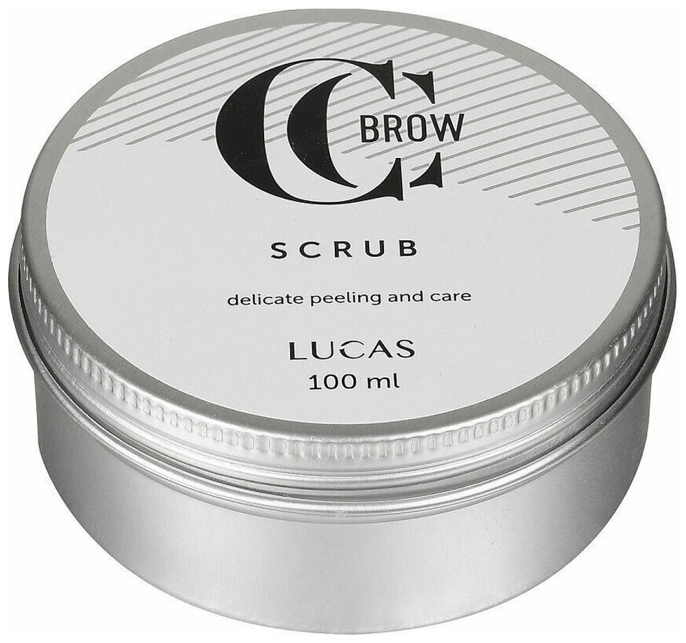 Скраб для бровей Brow Scrub, 100 мл
