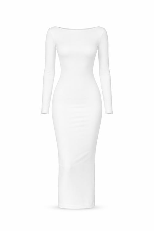 Платье с открытой спиной