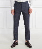 Хлопчатобумажные штаны H-Genius-241 BOSS BLACK - темно-синий(50509537)