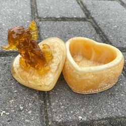 Шкатулка "Сердце" с ангелом