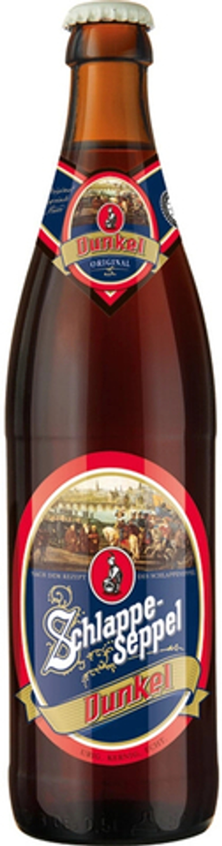 Пиво Шлаппезеппель Дункель / Schlappeseppel Dunkel 0.5 - стекло