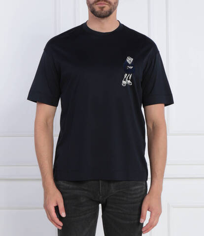 Футболка Emporio Armani - темно-синий(6R1TB5 1JUVZ)