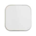 Выключатель кнопочный 1-клавишный IP20 6А 250В белый Quteo Legrand