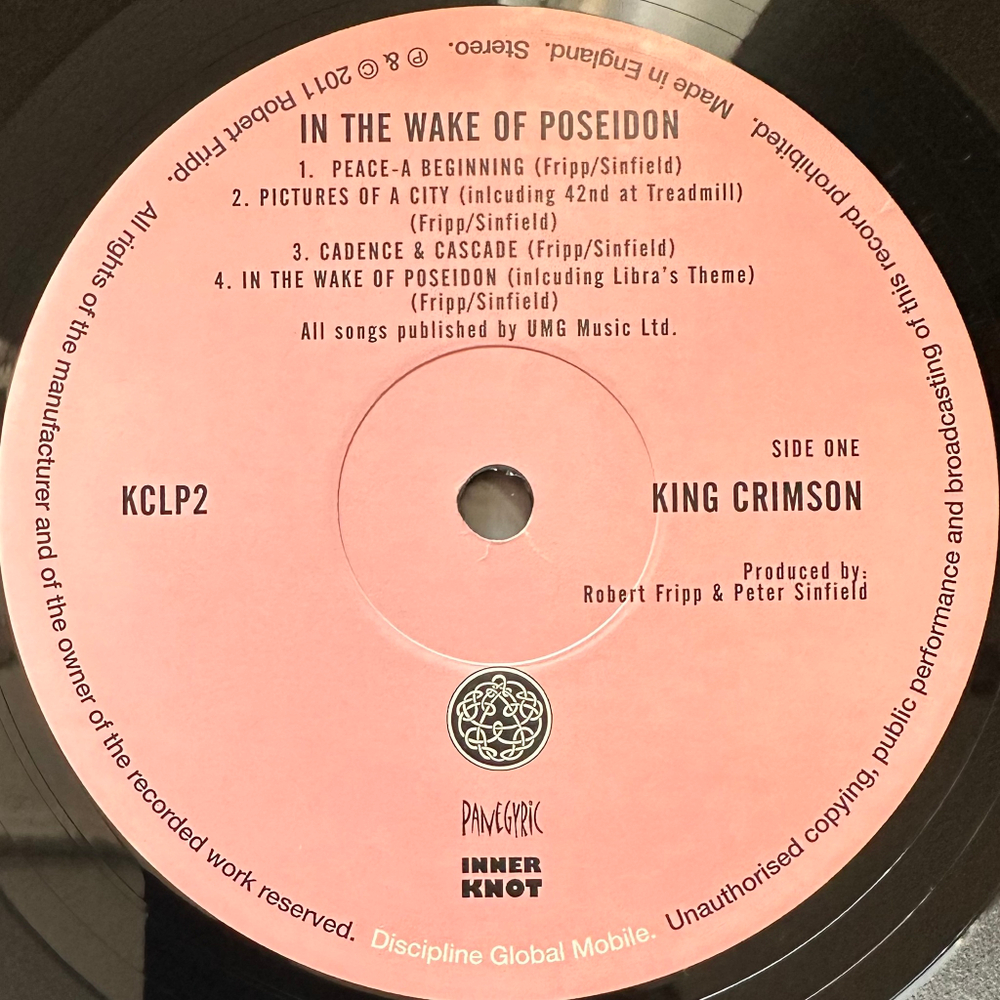 King Crimson - In The Wake Of Poseidon (Англия 2011г.)