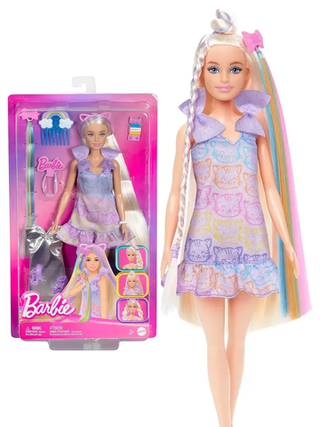 Кукла Барби Волосы Плей JCT72 | Barbie Fun and Fancy Hair | блондинка Mattel | 3+