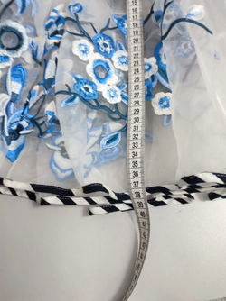 Юбка с вышивкой на 3 года