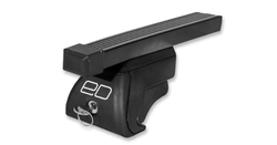 Багажник на рейлинги с замком, 110 см, сталь