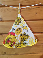 Полотенце кухонное, круглое, 2 шт, вафельное полотно