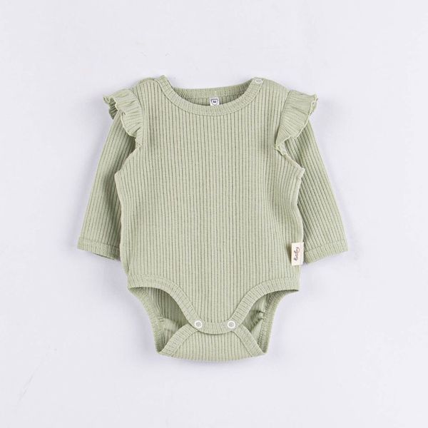 Боди с длинным рукавом и крылышками 