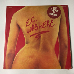 Винтажная виниловая пластинка LP Eric Clapton E.C. Was Here (Japan 1975) (No Obi) Have You Ever Loved A Woman