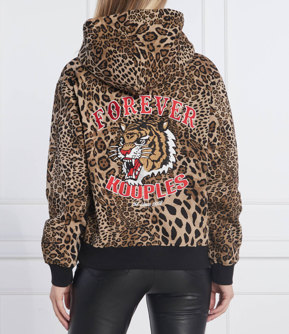 Худи The Kooples - коричневый(FSWE25016K)