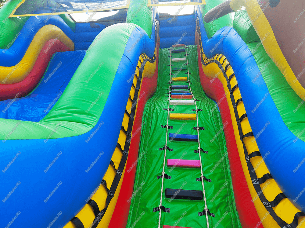 Водная горка с бассейном «Океан Приключений», 15×6×8 м