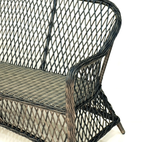 Софа трехместная "Уэльс", плетение ромб Ro-tango