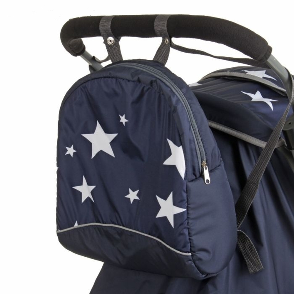 Санки-коляски Pikate "Звёзды" Синий