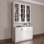 Шкаф книжный 21212 (мадес)