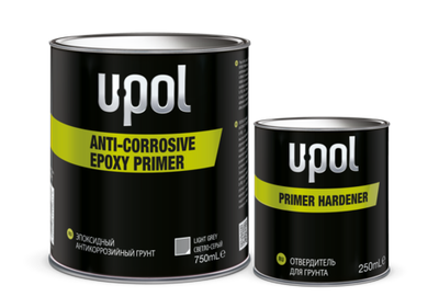 Грунт эпоксидный антикоррозийный RAPTOR с отвердителем (0.75л.+0.25л)