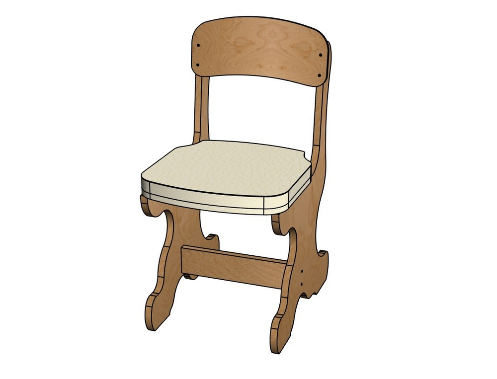 Стул детский фигурный