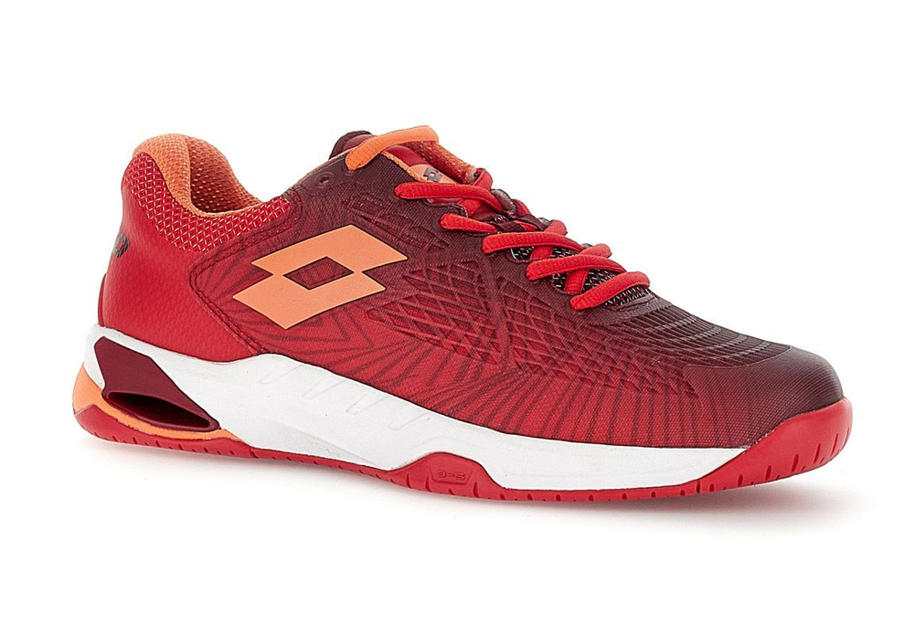 Теннисные кроссовки Lotto Mirage 100 II SPD - grenadine red/tawny red/nectarine