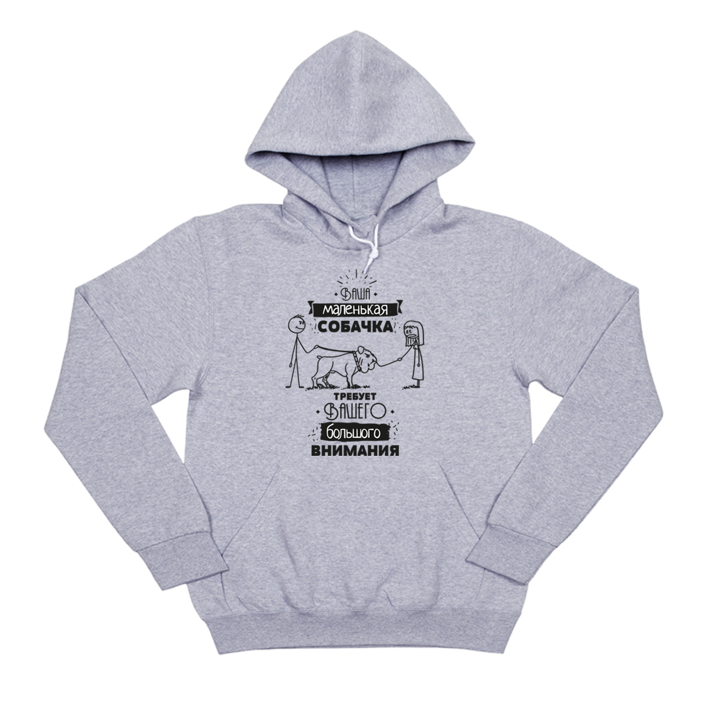 Толстовка "Английский бульдог проглотил собачку"