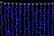 Светодиодный занавес с мерцающим диодом 2*2 м., 280 синих LED ламп, белый провод, Winner Light (b.03.6W.280+)