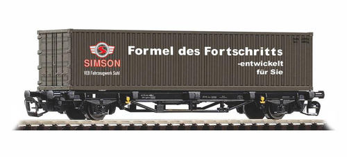 TT Грузовая платформа с контейнером 1x40' Simson  IV