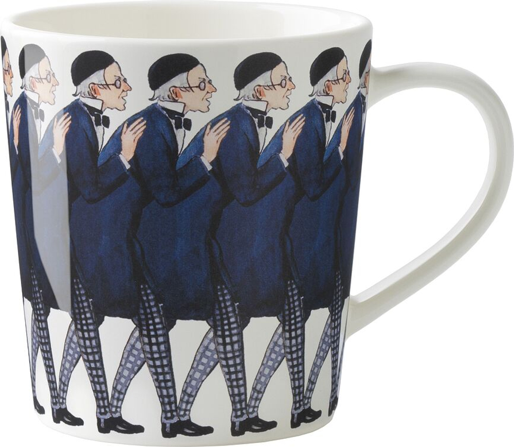 Кружка design house stockholm elsa beskow, фарфор, синяя · арт. fabr 2687-0100