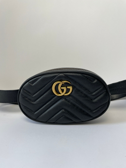 Сумка Gucci GG Marmont Belt Bag Matelasse Leather