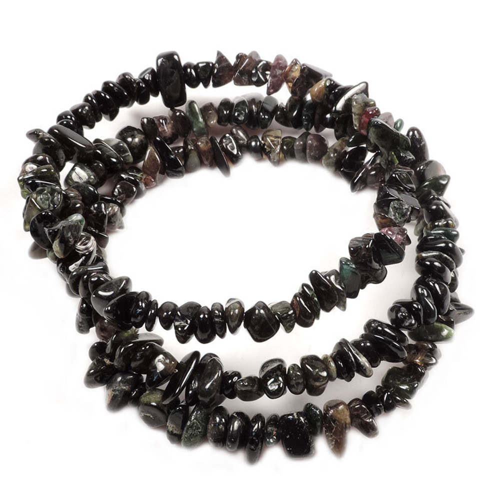 Браслет-пружинка "Крошка" турмалин асс.