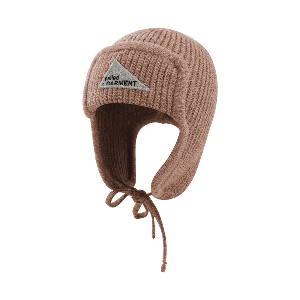 Шапка Called a Garment Mountain Earflap "Light Brown"