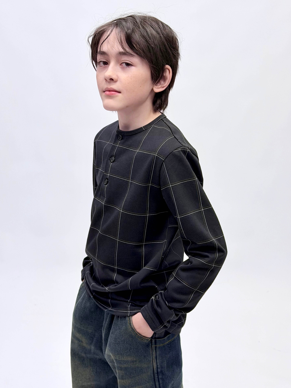 Джемпер трикотажный для мальчика 9-18 лет Fleur de Vie