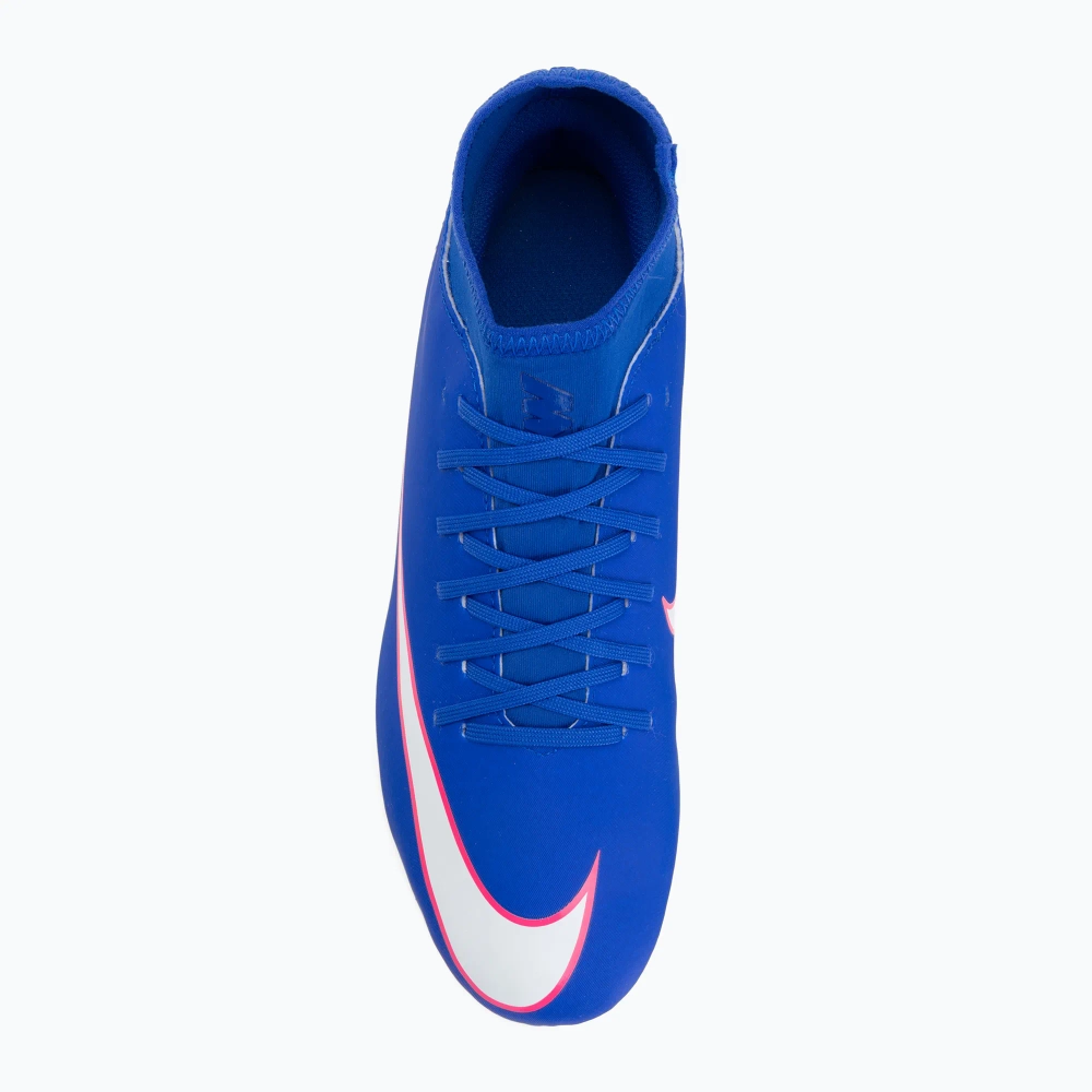 Футбольные бутсы Nike Mercurial Superfly 10 Club FG/MG racer blue/white