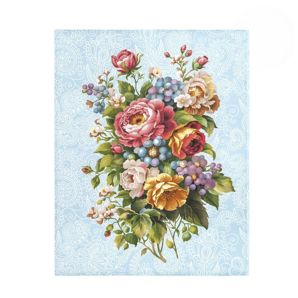 Набор кухонных полотенец, 3 шт , 45х60 см , рогожка