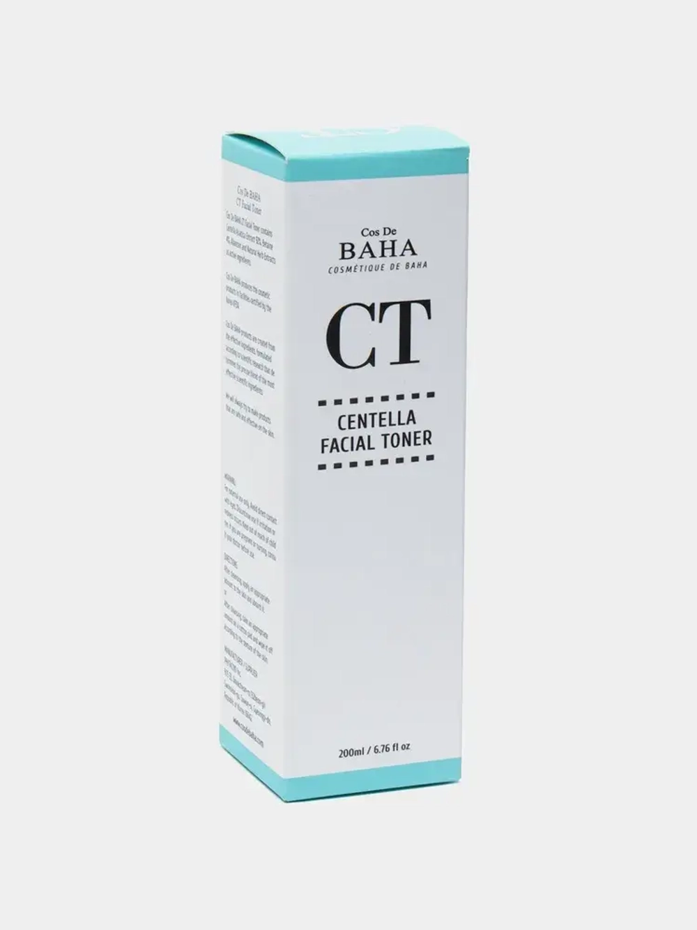 [COS DE BAHA] Восстанавливающий тонер с 92% центеллы CENTELLA FACIAL TONER (CT), 200 мл
