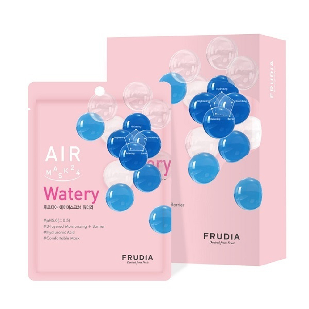 Маска для лица Воздушная глубокого увлажнения Frudia Air Mask 24 Watery 10x27мл