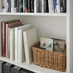 Тумба под телевизор - IKEA SKRUVBY/СКРУВБИ ИКЕА, 38х140х216 см, белый/светло-коричневый