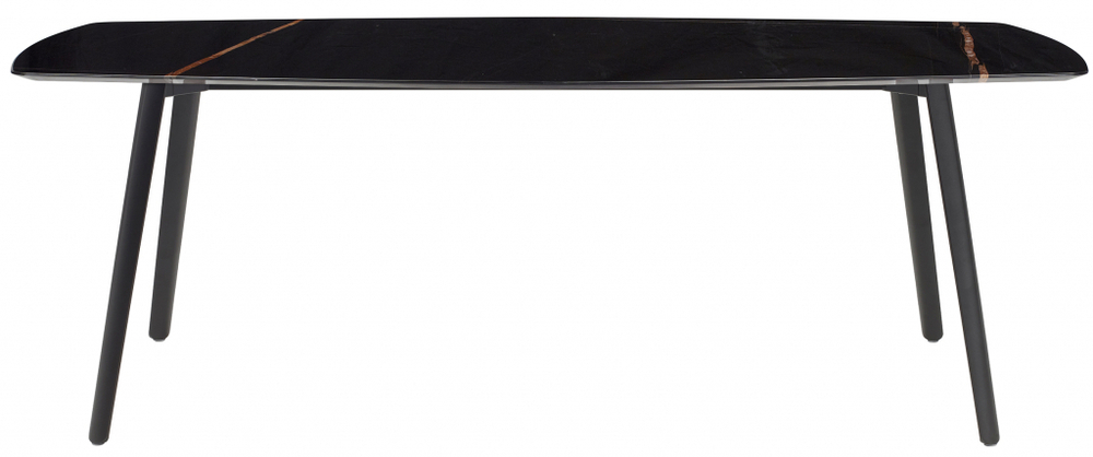 Стол мраморный Scab Design Squid M, черный, черный мрамор Сахара Нуар