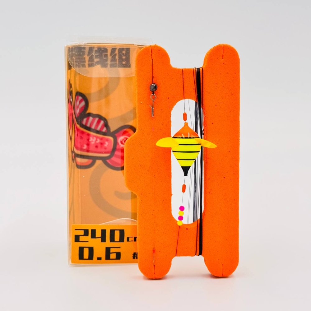 Готовая оснастка с поплавком-пропеллером