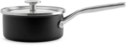 KitchenAid Кастрюля Steel Core Enamel 18 см 2 л с крышкой матовая черная