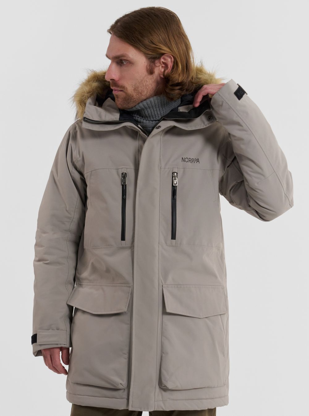 Куртка мужская SIVASH NORPPA камень