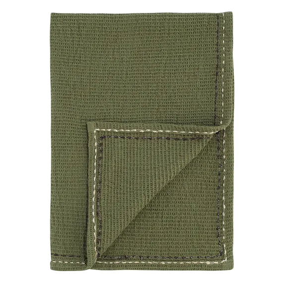 Набор вафельных полотенец с декоративной строчкой из коллекции essential, 50х70 см