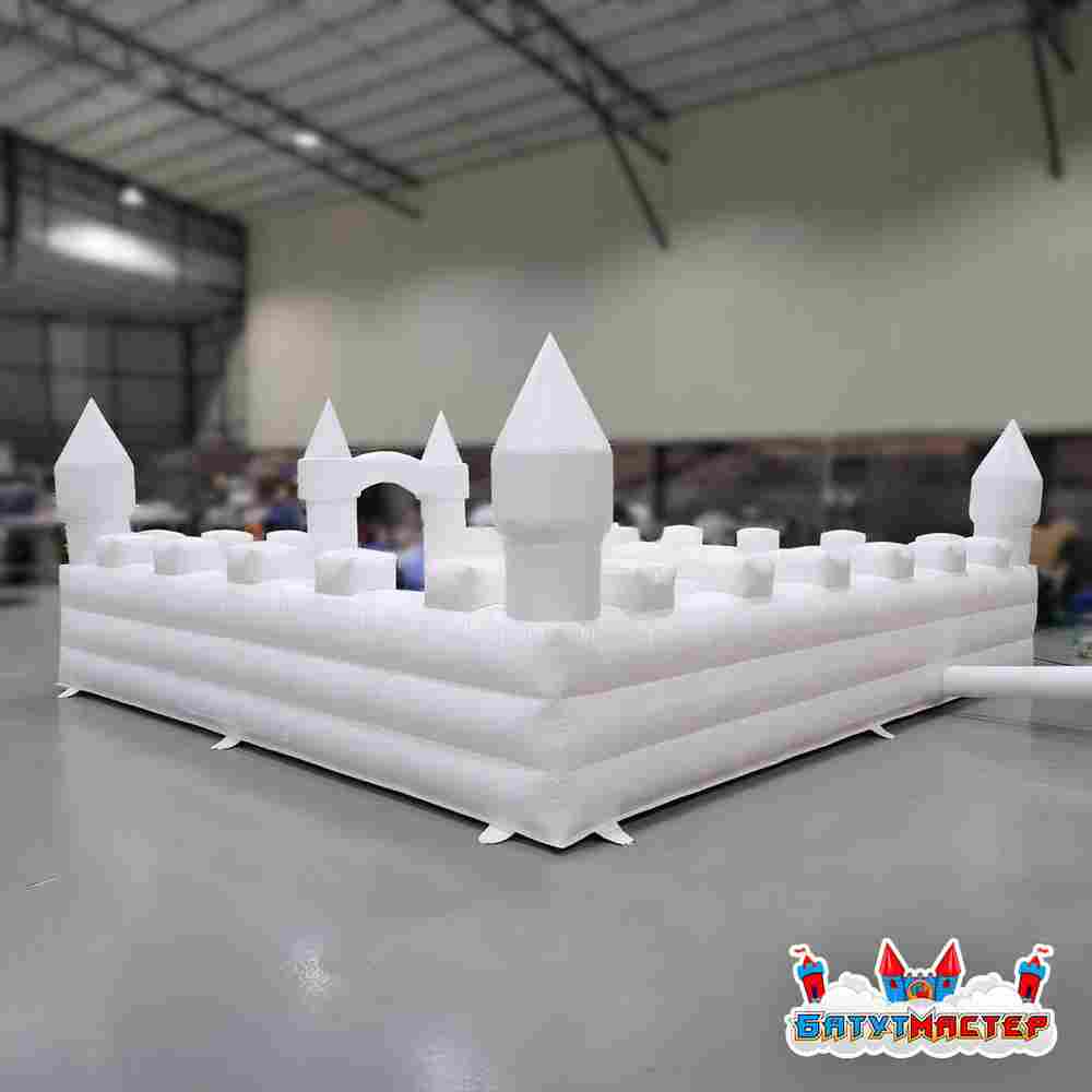 Надувная игровая комната «Белая крепость», 6×5×2,3 м