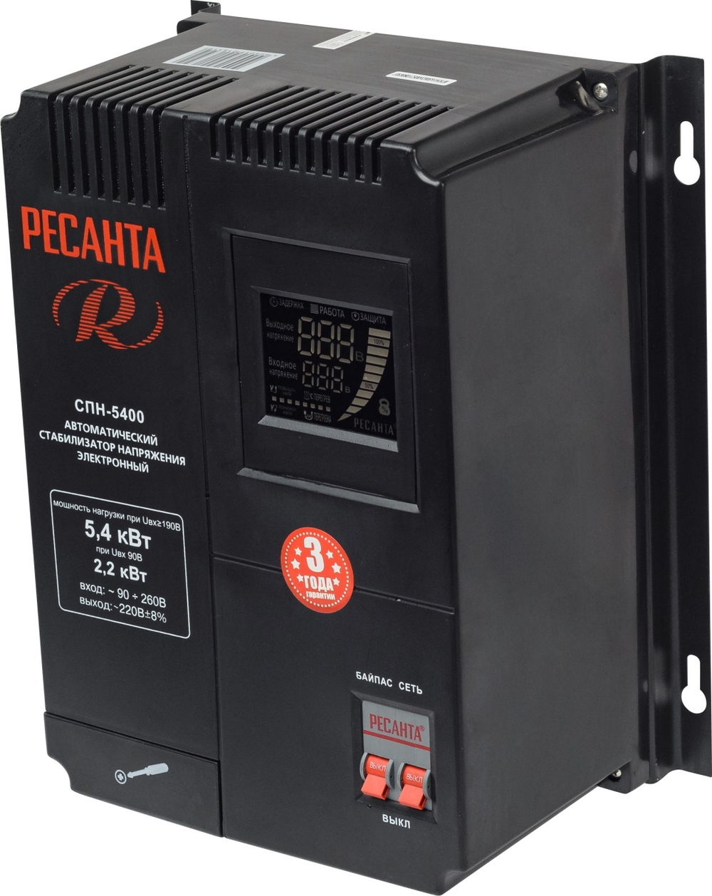 Стабилизатор напряжения Ресанта СПН-5400