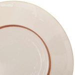 Тарелка глубокая 28см желтая Риштанская Керамика