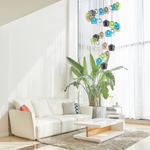 796289 Люстра CARAMELLO LED 28х6W 2700LM КОФЕЙНЫЙ/МУЛЬТИКОЛОР 3000K