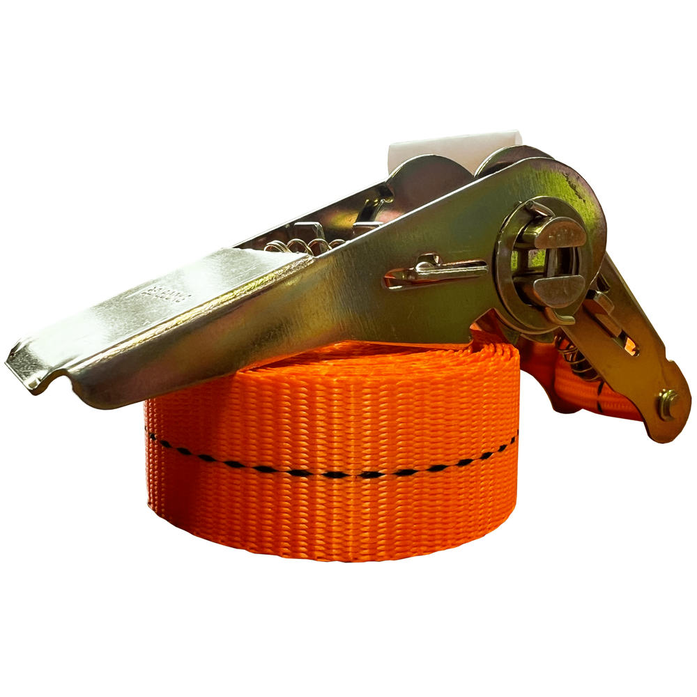 Стяжной кольцевой ремень с храповым механизмом