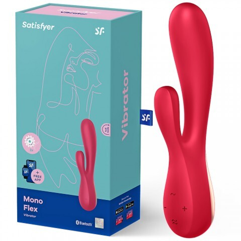 Вибратор Satisfyer Mono Flex (красный)