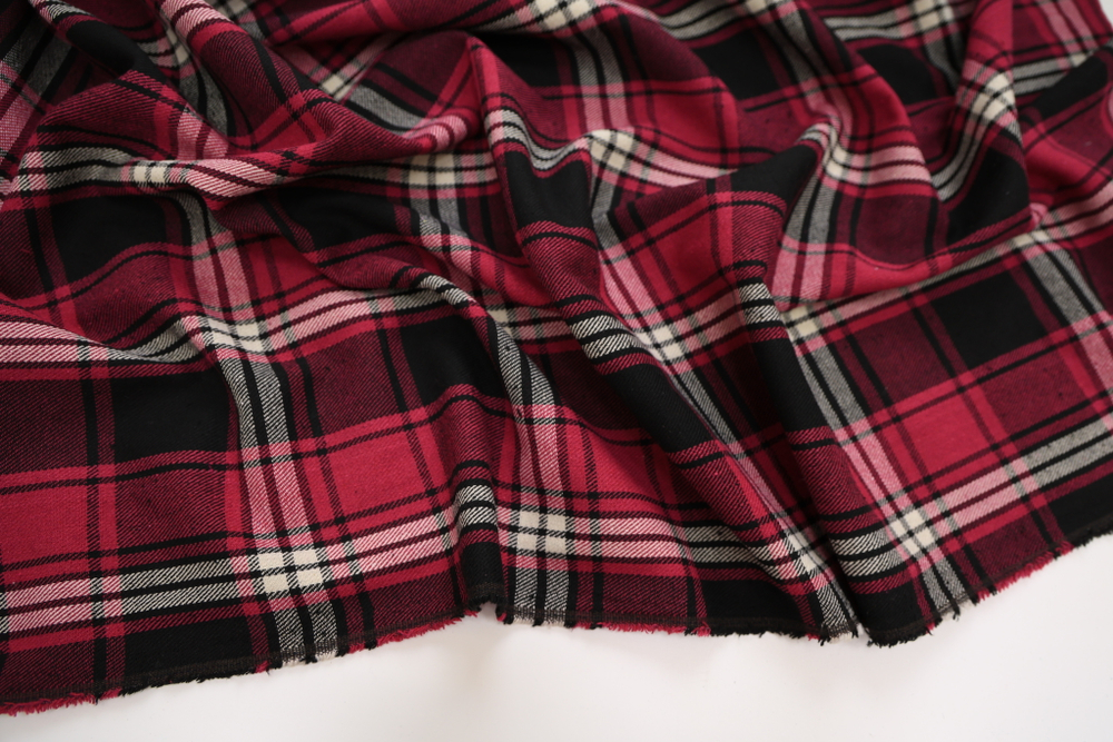 Фланель клетка