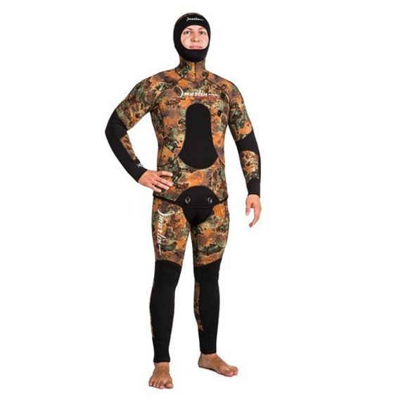 Гидрокостюм Marlin Camoskin 7 мм Коричневый